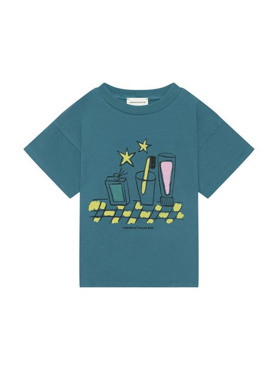 Футболка, принт зубная щетка, паста и духи Weekend house kids | Фото 1