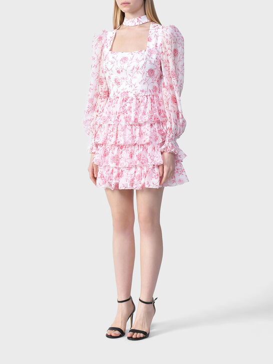 Мини-платье с цветочным принтом Roses & Lace | Фото 4