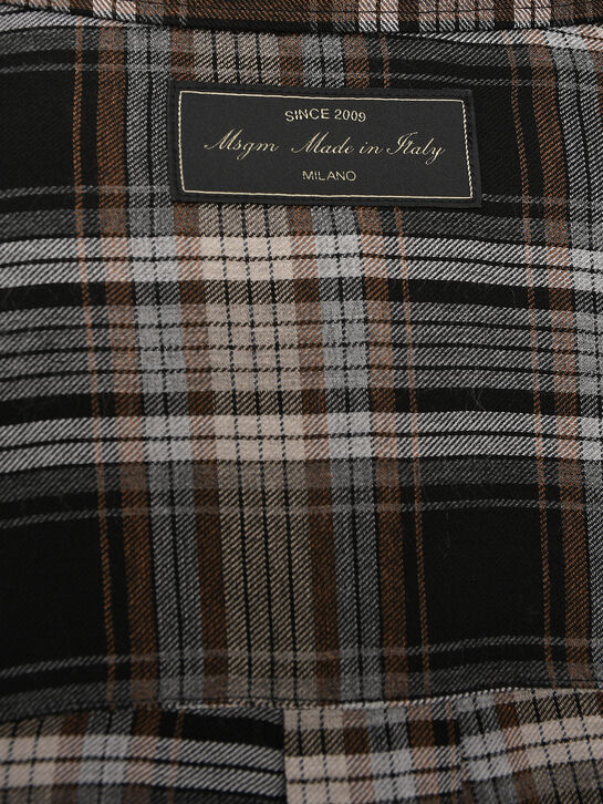 Рубашка в клетку MSGM | Фото 4