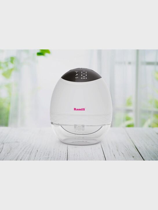 Бионический электронный молокоотсос 2в1 под бюстгальтер SE500 Ramili | Фото 15