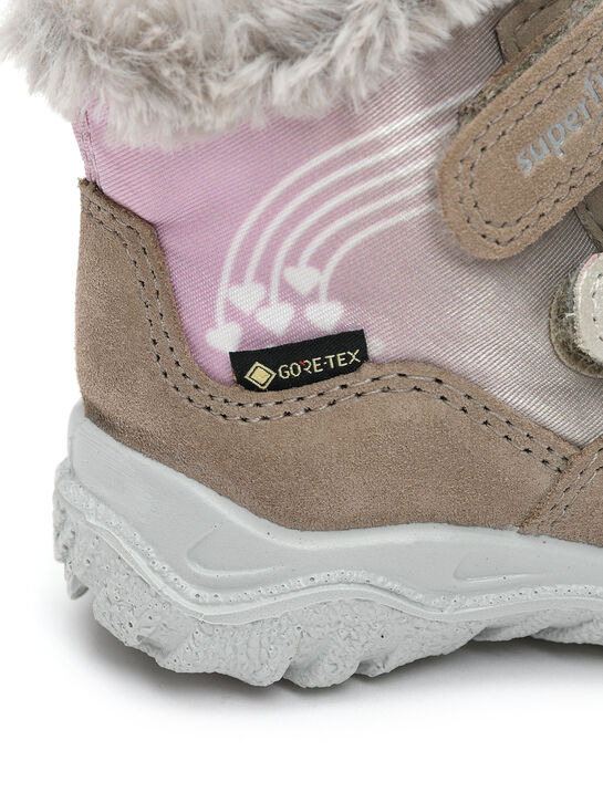 Сапоги мембранные с застежками велкро, бежевые SUPERFIT | Фото 6