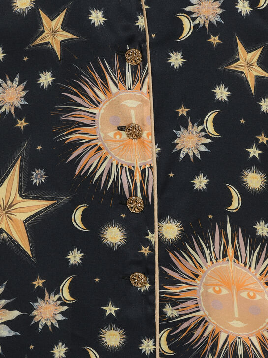 Комплект: рубашка и брюки, с принтом &quot;звездное небо&quot; Dan Maralex | Фото 11