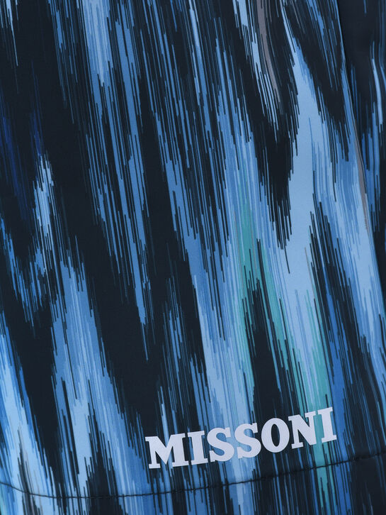 Шорты для купания, принт синие зигзаги Missoni | Фото 3