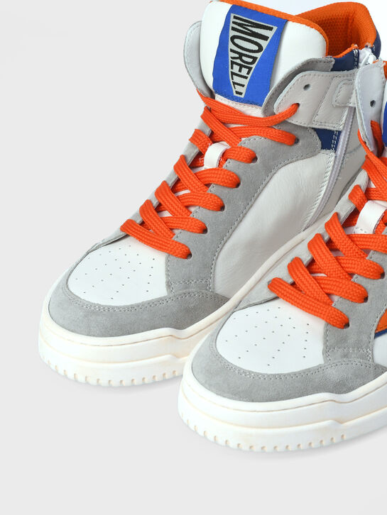 Кеды высокие в стиле color block Morelli | Фото 6