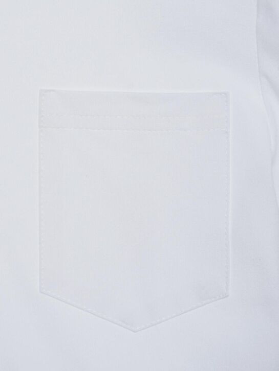 Трикотажная рубашка с короткими рукавами KengLabel | Фото 7