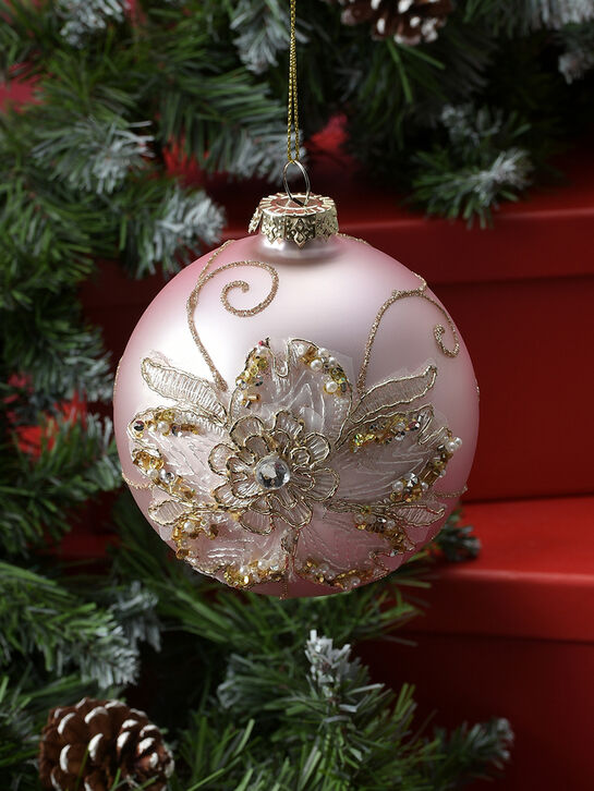 Шар 3D &quot;Цветок &quot;, 10 см, розово-кремовый, 2 вида Goodwill | Фото 5