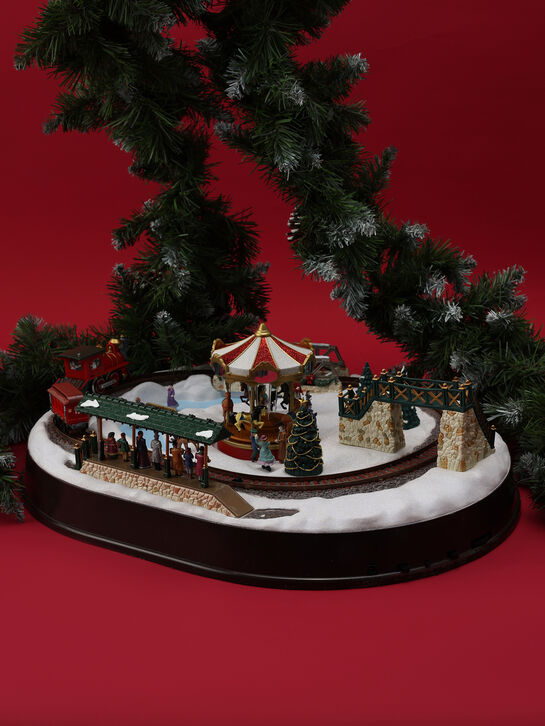 Карусель, 25 мелодий, 36,5 см, адаптер Musicboxworld | Фото 3