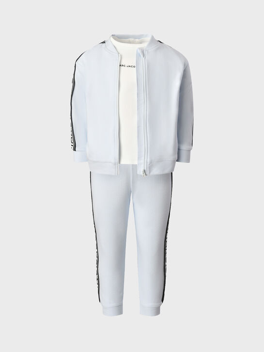 Комплект спортивная куртка + брюки с лампасами + футболка Marc Jacobs | Фото 1