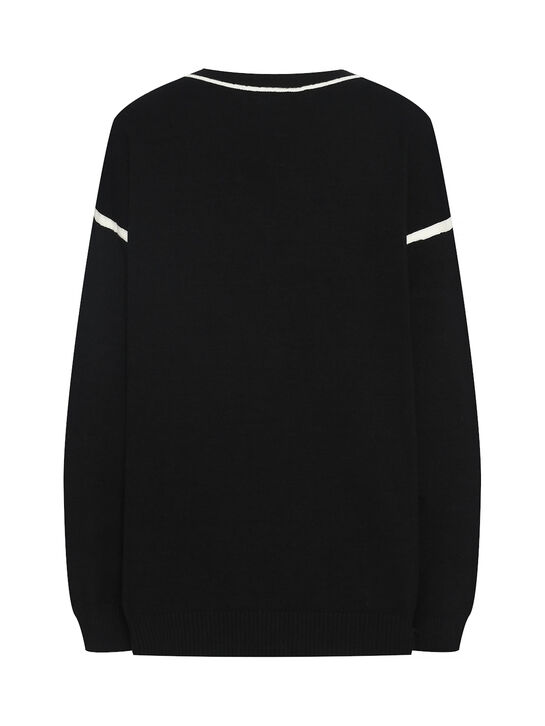 Свитер CRYSTAL, черный Pietro Brunelli | Фото 2