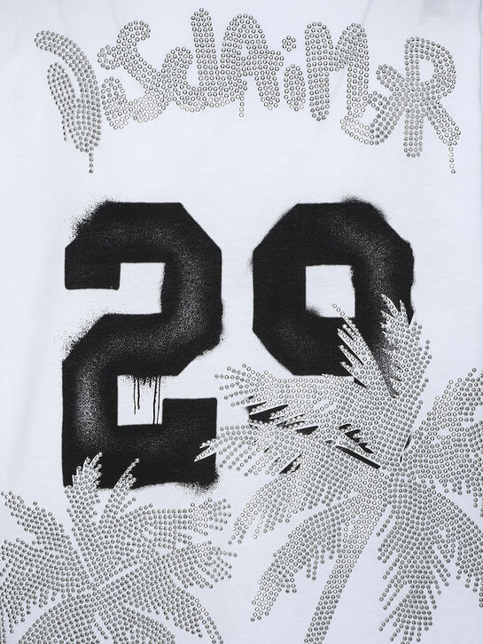 Футболка с лого на спине Disclaimer | Фото 3