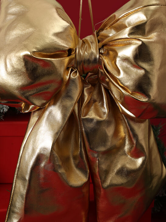 Бант для декора золотистый, 50 см Goodwill | Фото 4