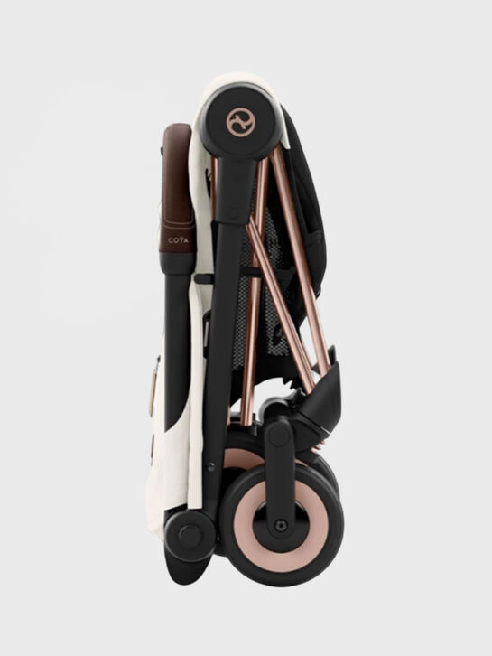 Коляска Coya Rosegold Off White+бампер+дождевик CYBEX | Фото 5