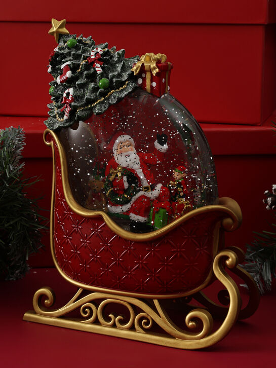 Новогодний сувенир Сани Санты 17,5×8,6×24,6 см Timstor | Фото 2