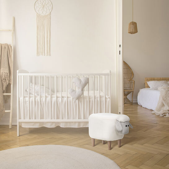 Пуф Lamb COMBI, Мех К-2 цвет №51-1/мех 39 цвет №273 Leset | Фото 2