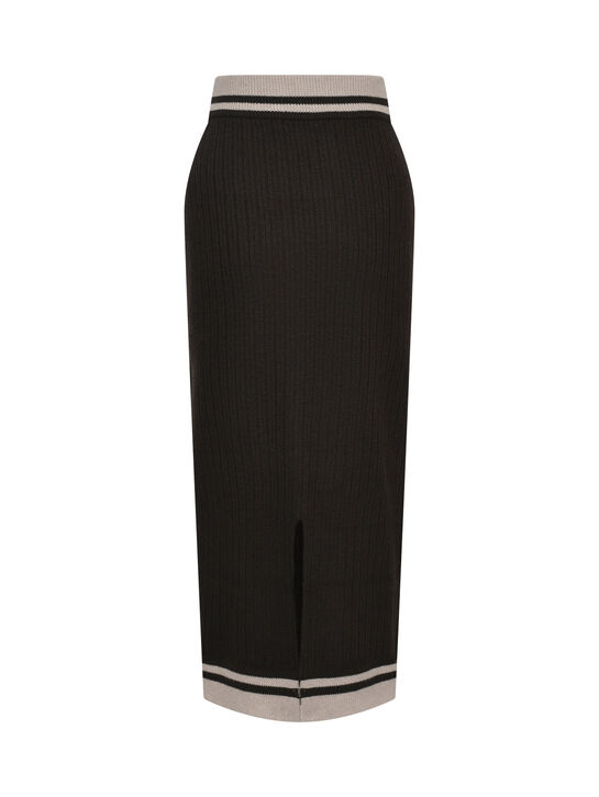 Юбка-карандаш, коричневая Panicale | Фото 7