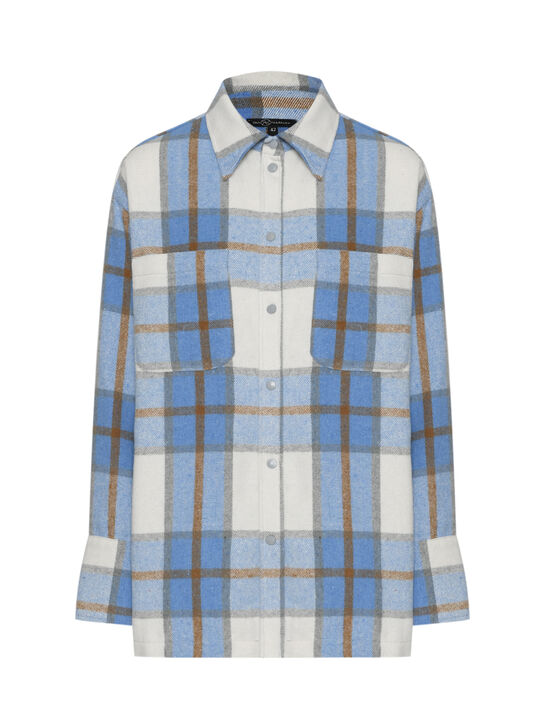 Рубашка фланелевая в клетку Dan Maralex | Фото 1