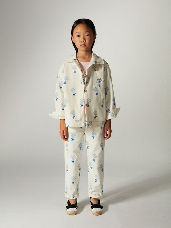 Куртка с принтом &quot;букеты&quot; Weekend house kids | Фото 2