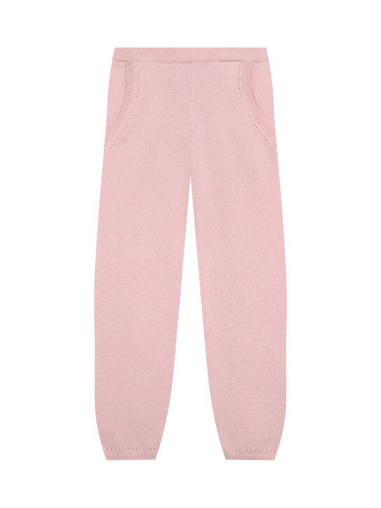 Брюки из кашемира, розовые Oscar et Valentine | Фото 1