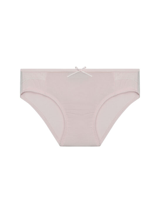 Трусы с кружевными вставками, розовые Story Loris | Фото 1