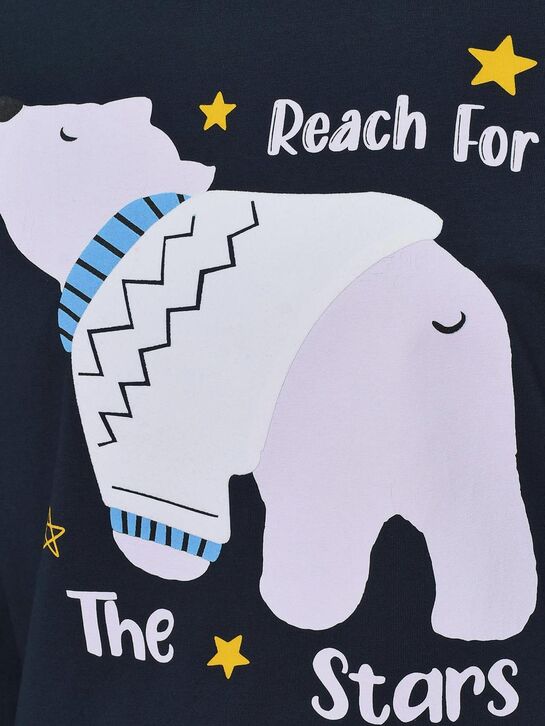 Пижама с принтом &quot;Белые медведи&quot; Eirene | Фото 11