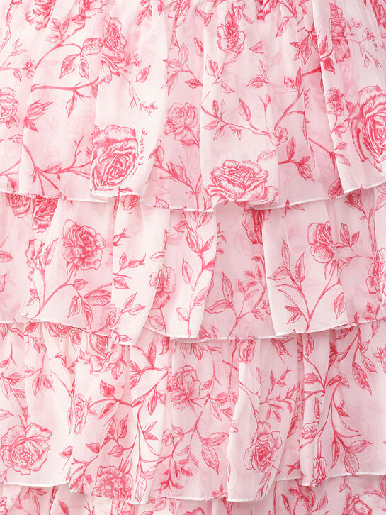 Мини-платье с цветочным принтом Roses & Lace | Фото 8