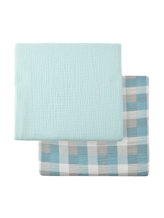 Комплект пелёнок, 2 шт, 120x120 см Jan&Sofie | Фото 1