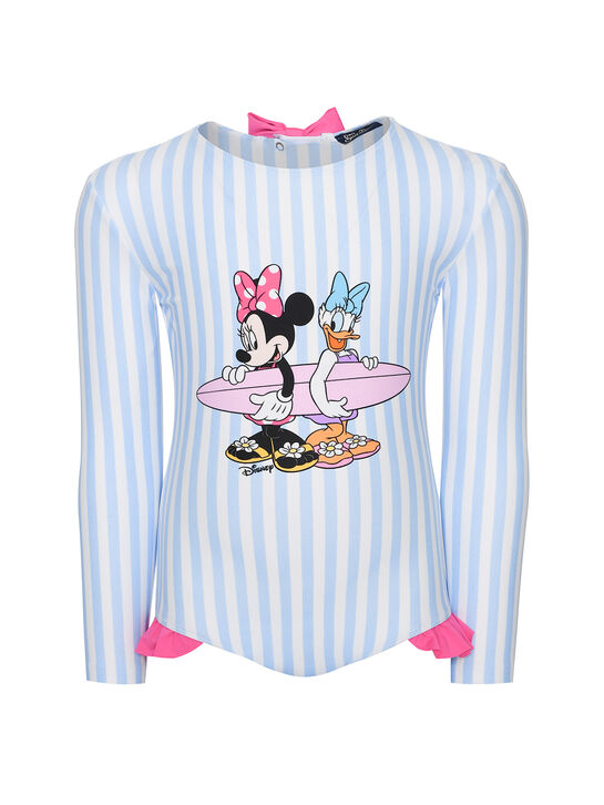 Купальник в полоску, принт Минни Маус и Дейзи Дак Saint Barth | Фото 1