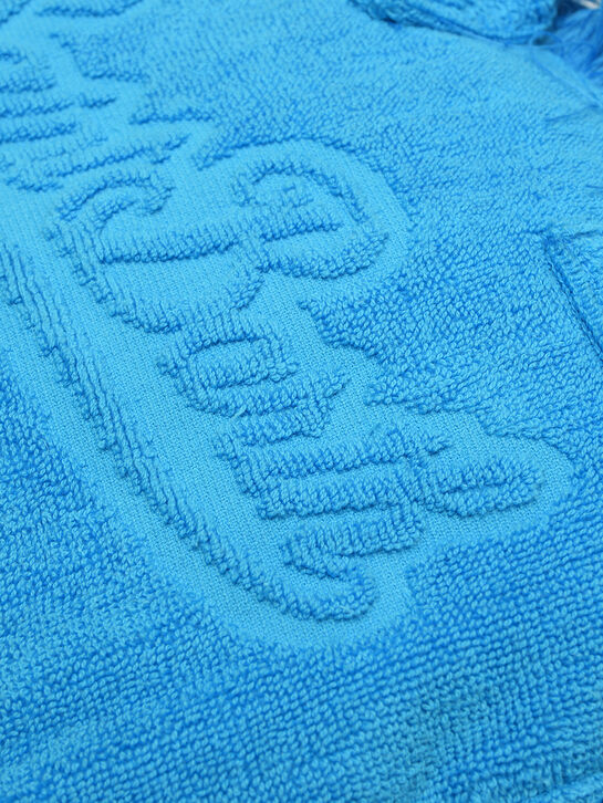 Сумка с бахромой, синяя Saint Barth | Фото 6