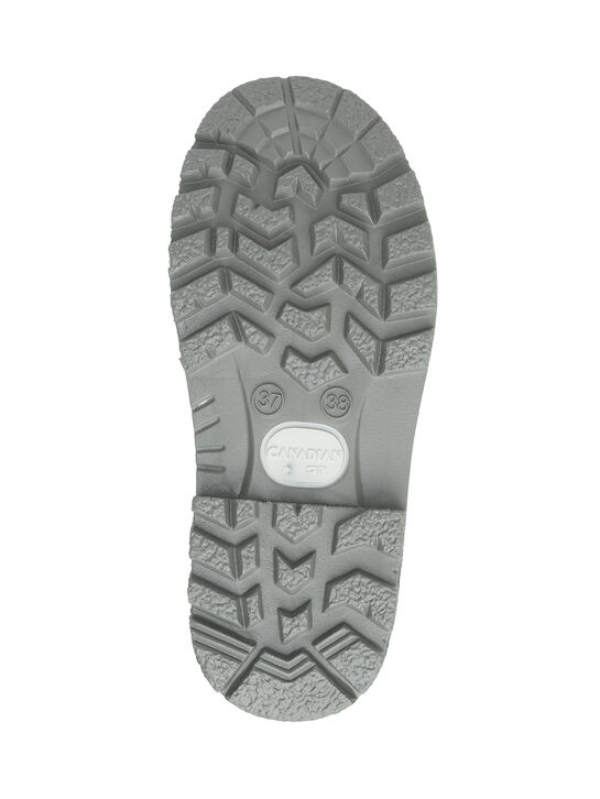 Сапоги резиновые с эко-шерстью, белые Rondinella | Фото 5