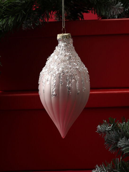 Елочные подвески Розовые шары, 8 см Goodwill | Фото 3