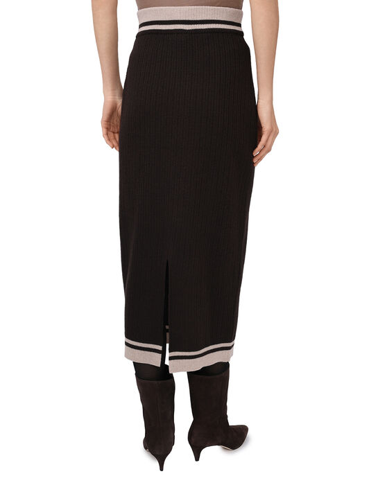 Юбка-карандаш, коричневая Panicale | Фото 5