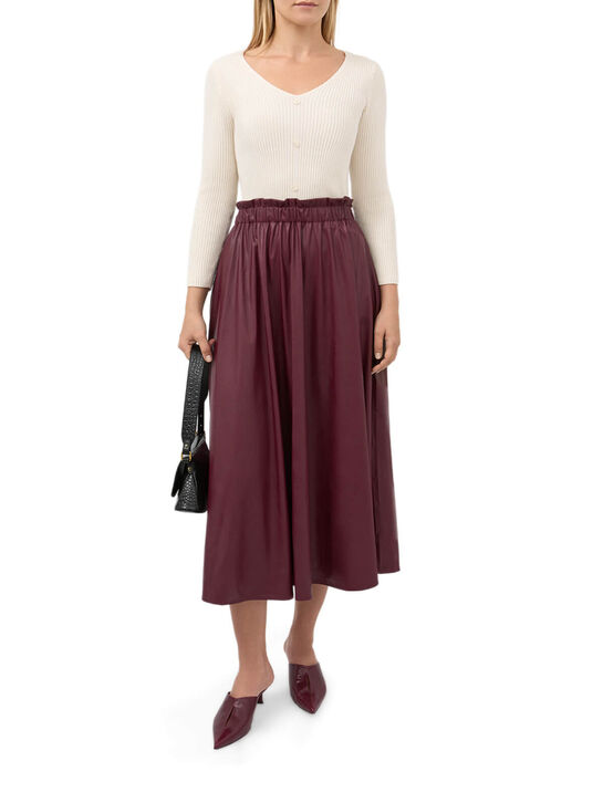 Джемпер BELLA в рубчик на пуговицах, кремовый Pietro Brunelli | Фото 2