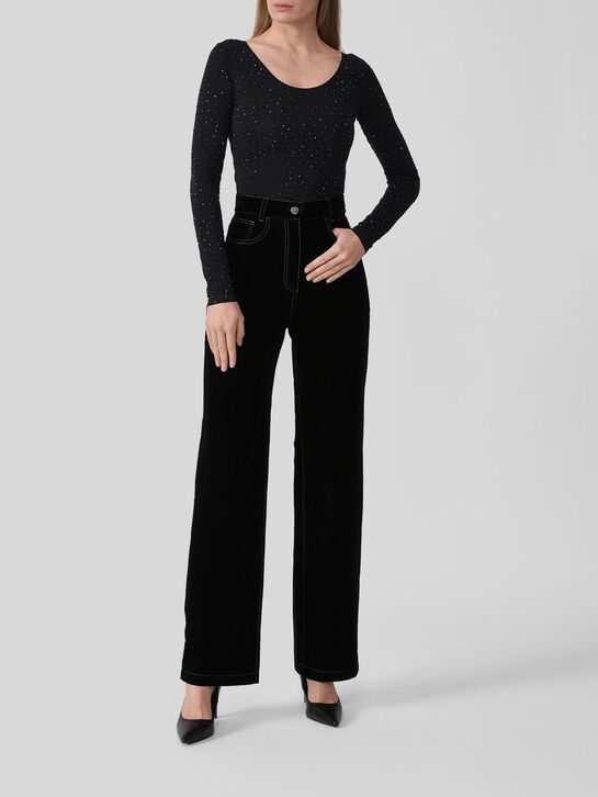 Боди со стразами Flashin | Фото 3