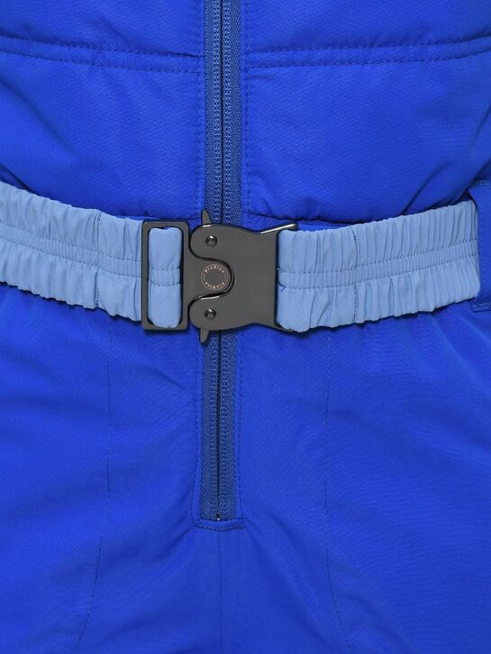 Комбинезон с эко-мехом, синий PinBina | Фото 4