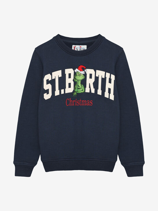 Свитшот с принтом &quot;Гринч&quot; Saint Barth | Фото 1