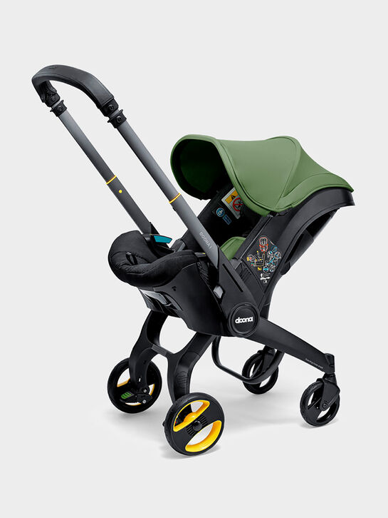 Коляска-автокресло Dоona i Desert Green в комплекте с базой ISOFIX Doona | Фото 2