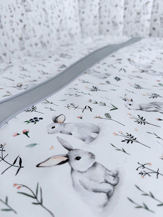 Комплект постельного белья Lepre Rabbits, 6 предметов  | Фото 5