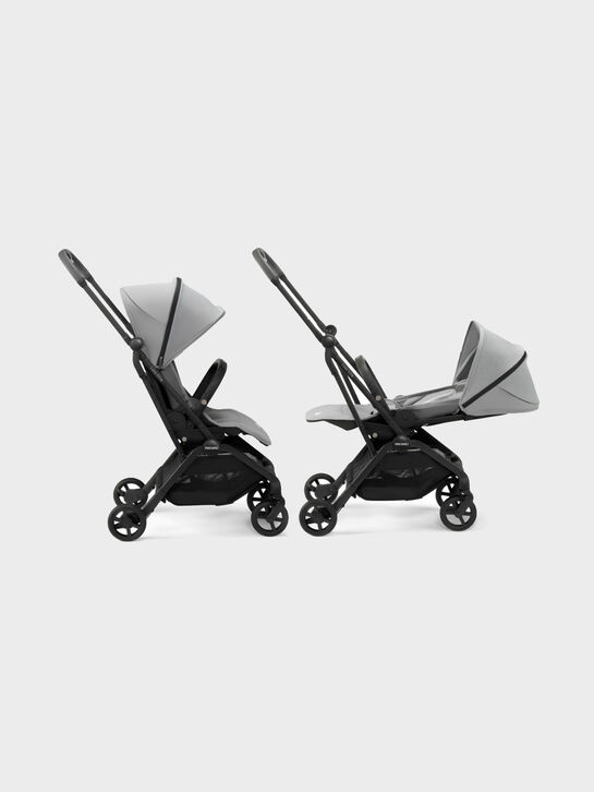 Коляска LEXA ELITE Prime Silent Grey (с дождевиком) Recaro | Фото 2