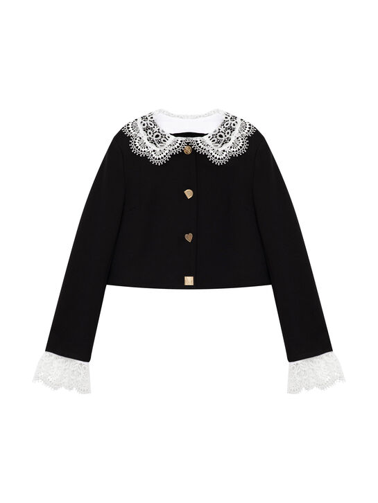 Жакет с кружевом Dan Maralex | Фото 1