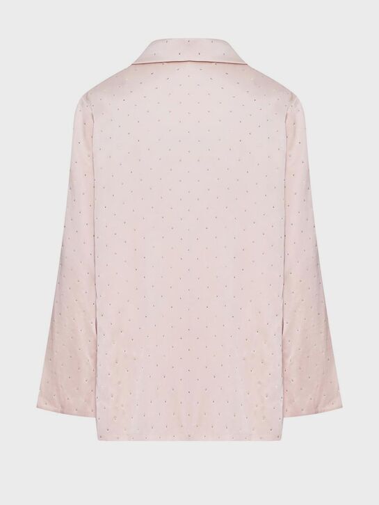 Комплект: жакет+брюки с мелкими стразами Flashin | Фото 12