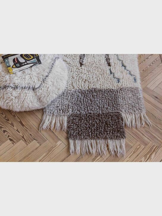 Шерстяной стираемый ковер Zuni 240х90 Lorena Canals | Фото 10