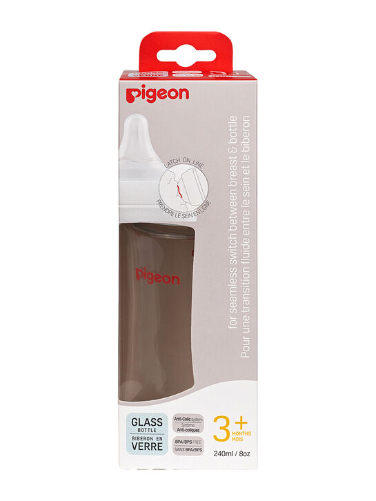 Бутылка Перистальтик Плюс, 240 мл, стекло Pigeon | Фото 4
