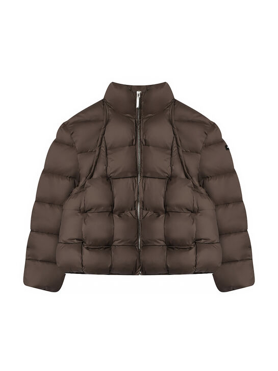 Куртка стеганая, шоколадная Freedomday | Фото 1
