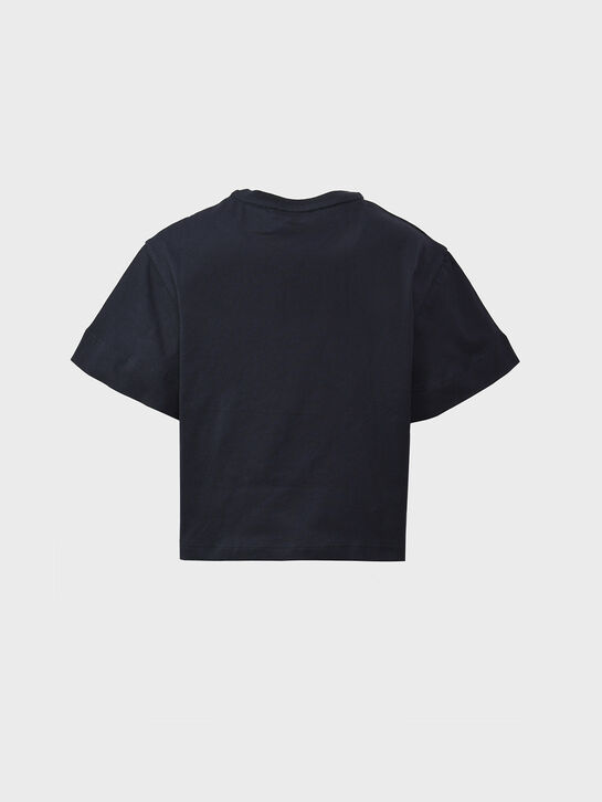 Футболка с лого, синяя Chloe | Фото 3