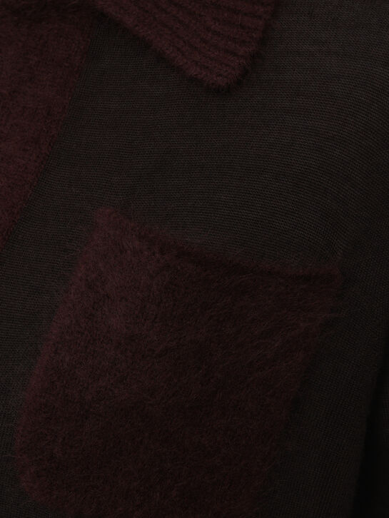 Джемпер из шерсти, темно-коричневый Dorothee Schumacher | Фото 5