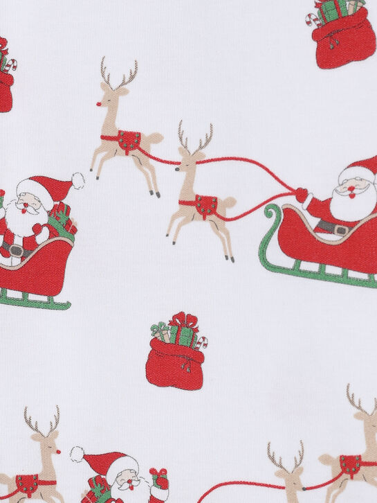 Пижама, принт санта на оленях Lyda Baby | Фото 7