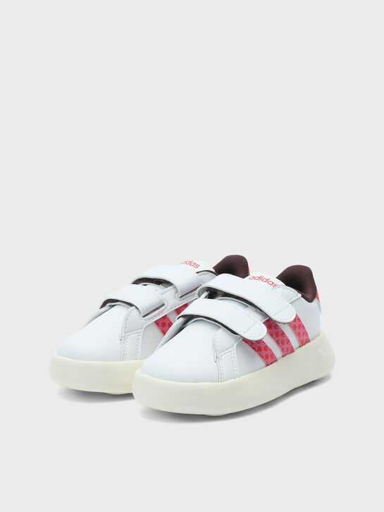 Кеды с красной отделкой Adidas | Фото 2