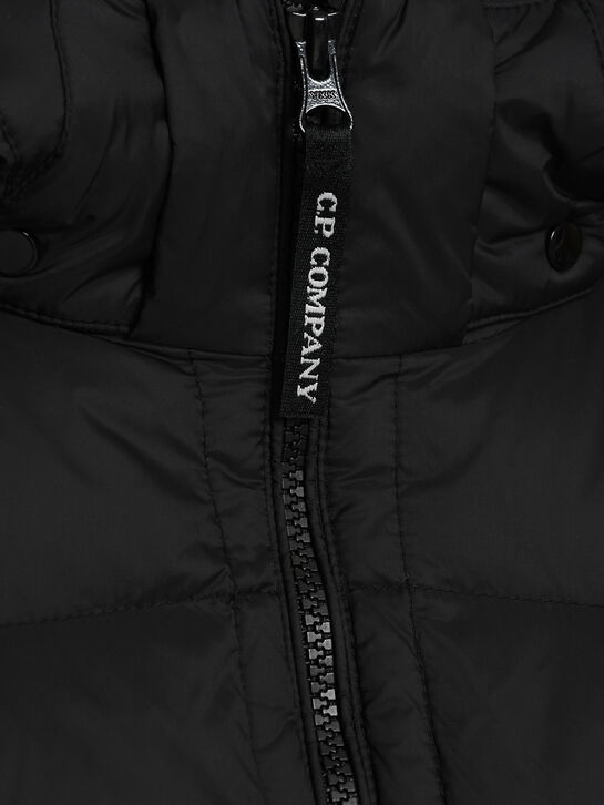 Куртка -пуховик с вязаными рукавами CP Company | Фото 3