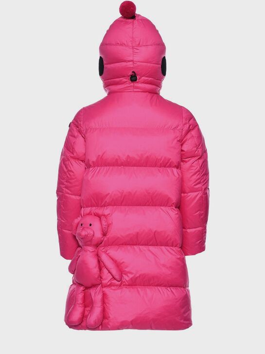 Стеганое пальто с мишкой на спине AI RIDERS ON THE STORM | Фото 5