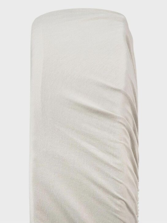 Белая простыня на резинке 100х70 см Happy Baby | Фото 3